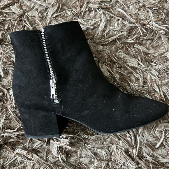 Chunky block heel ankle boots - Picture 5 of 5